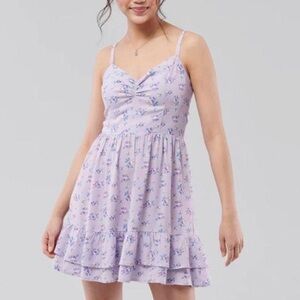 HOLLISTER CO • floral lavender sundress